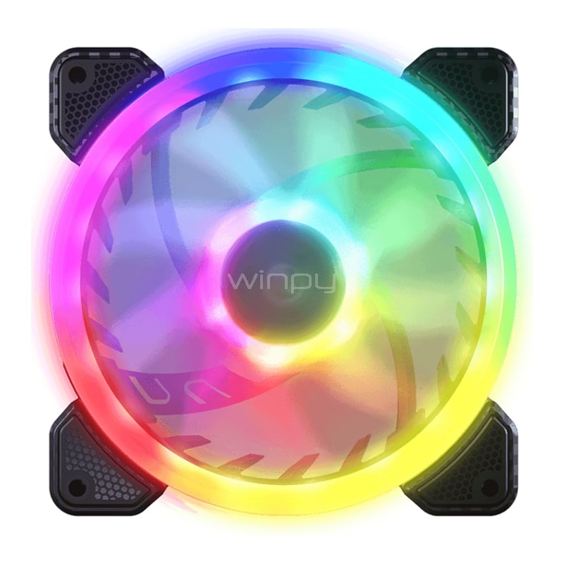 Kit Ventiladores Cougar Vortex ARGB VX120 (3 unidades, 120mm, PWM, 1500rpm)