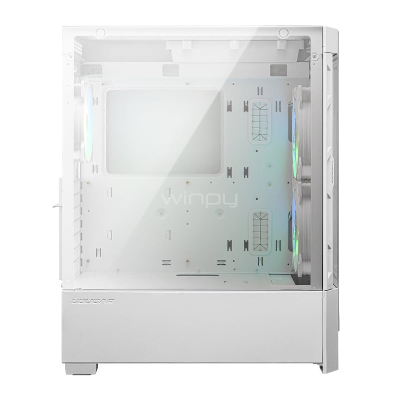 Gabinete Gamer Cougar DuoFace RGB White (E-ATX, Vidrio Templado, 3 Ventiladores ARGB)