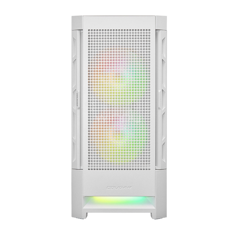 Gabinete Gamer Cougar DuoFace RGB White (E-ATX, Vidrio Templado, 3 Ventiladores ARGB)