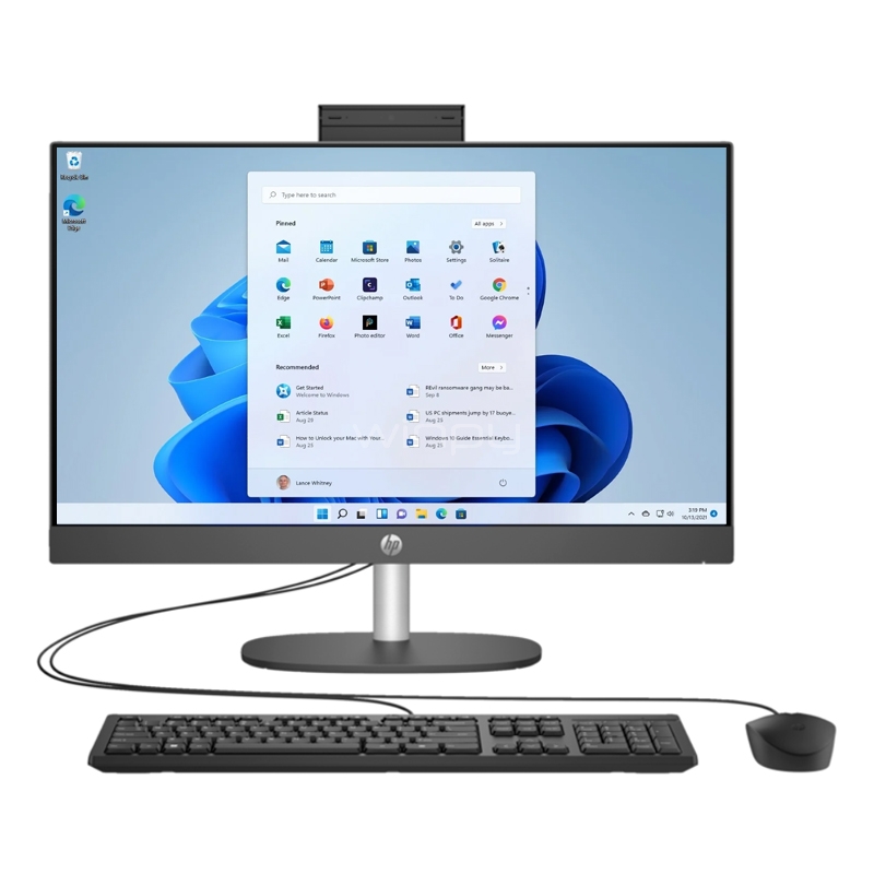 All in One Hp 240 G10 de 23.8“ (i5-1335U, 8GB RAM, 512GB SSD, Win11)