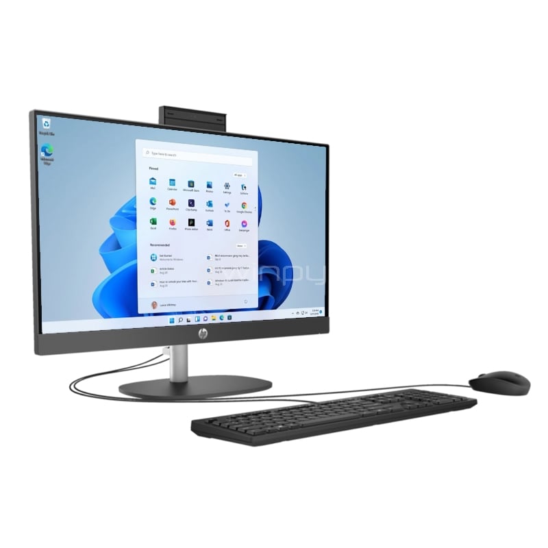 All in One Hp 240 G10 de 23.8“ (i5-1335U, 8GB RAM, 512GB SSD, Win11)
