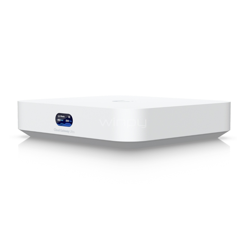 Puerta de Enlace Ubiquiti Cloud Gateway Ultra de 5 Puertos (WAN x1, QoS, Gestión UniFi)