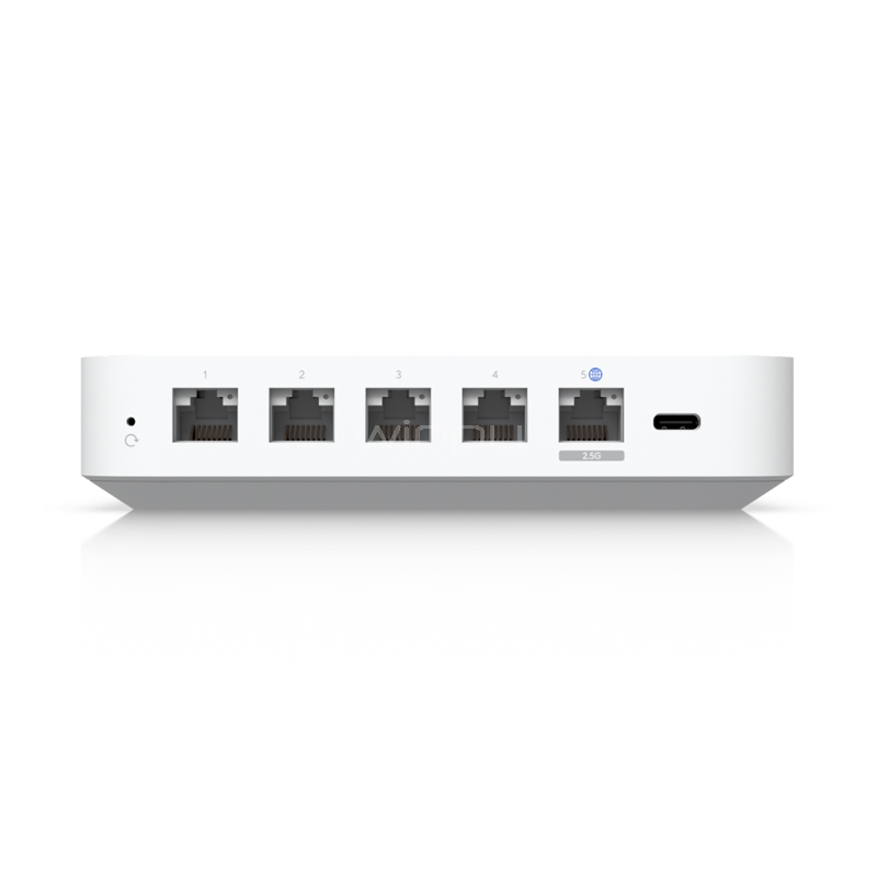 Puerta de Enlace Ubiquiti Cloud Gateway Ultra de 5 Puertos (WAN x1, QoS, Gestión UniFi)