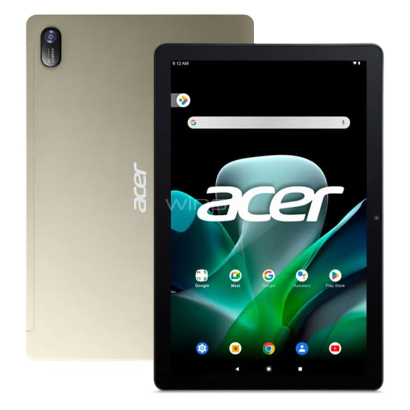Tablet ACER Iconia TAB M10 de 10.1“ (OctaCore, 4GB RAM, 128GB Internos, Android 12, Champagne Grey)