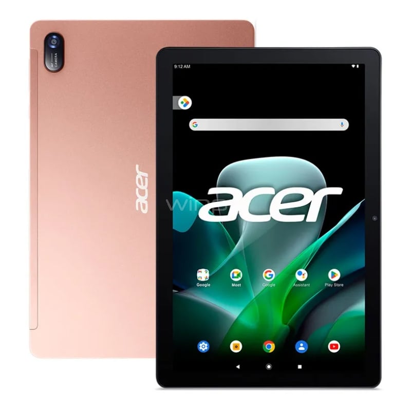 Tablet ACER Iconia TAB M10 de 10.1“ (OctaCore, 4GB RAM, 128GB Internos, Android 12, Rose Gold)