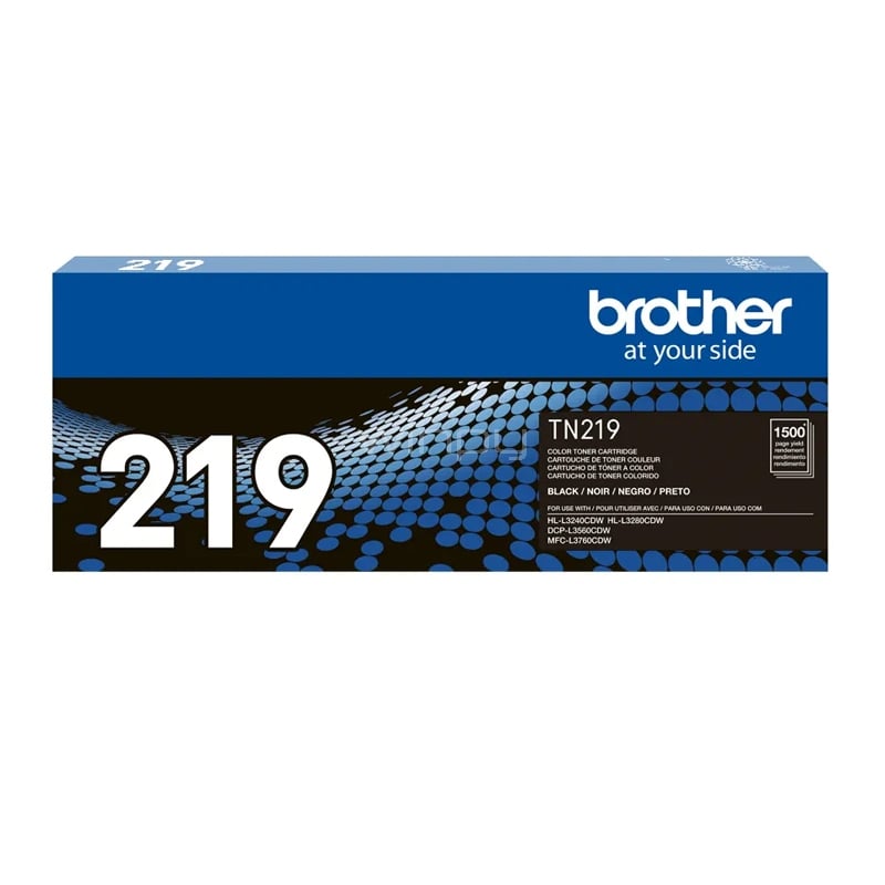 Tóner Brother 219 Original (1.500 páginas, Negro)