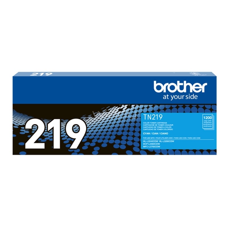 Tóner Brother 219 Original (1.200 páginas, Cian)