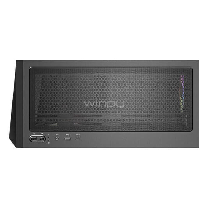 Gabinete Gamer Antec C3 Black (ATX, Vidrio Templado Panorámico, 4 ventiladores RGB)