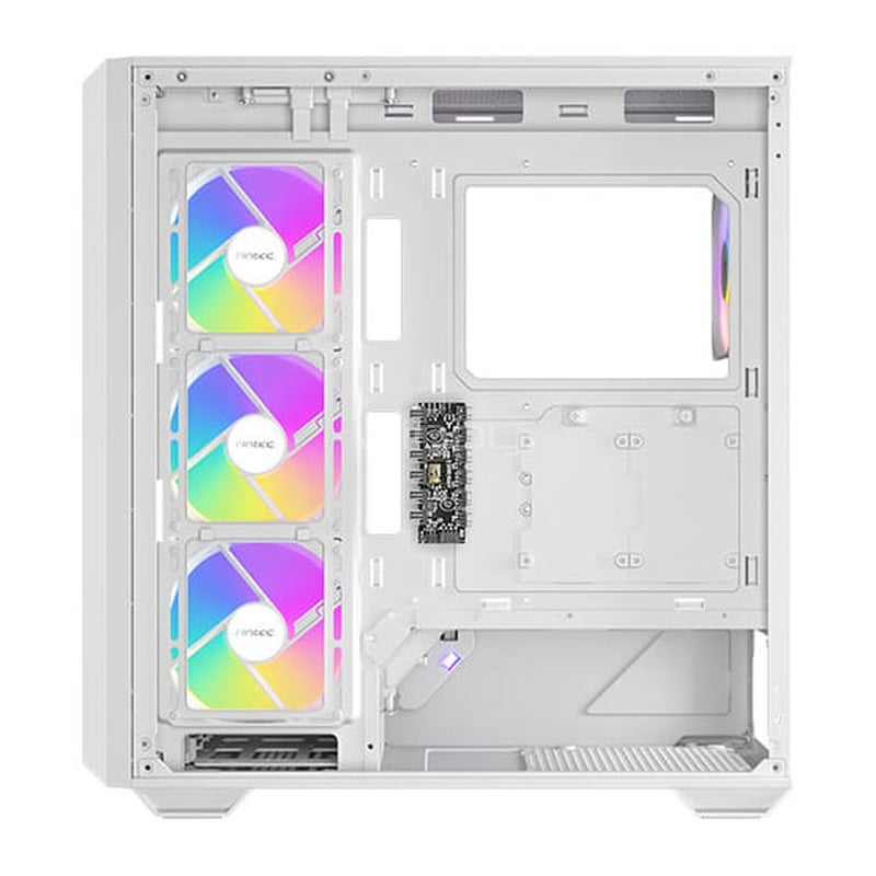 Gabinete Gamer Antec C3 White (ATX, Vidrio Templado Panorámico, 4 ventiladores RGB)