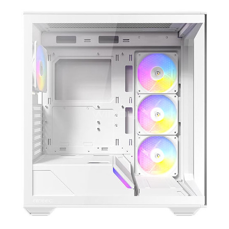 Gabinete Gamer Antec C3 White (ATX, Vidrio Templado Panorámico, 4 ventiladores RGB)