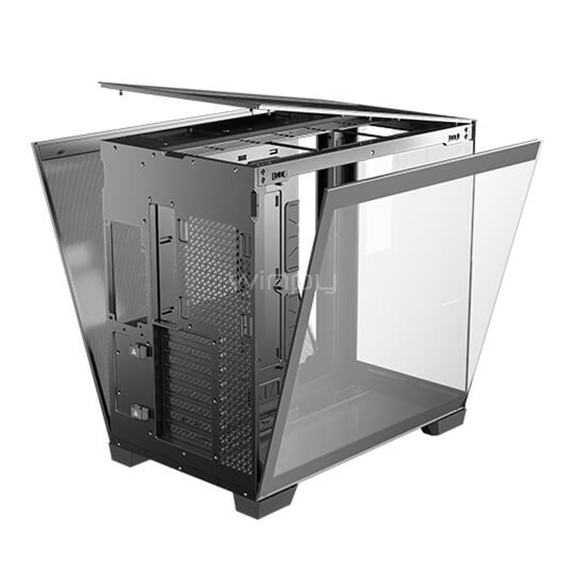 Gabinete Gamer Antec C8 Black (E-ATX, Vidrio Templado Panorámico, Acero)