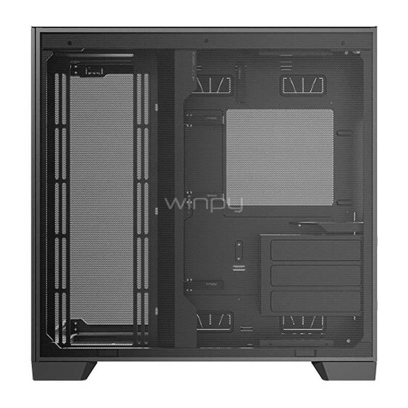 Gabinete Gamer Antec C8 Black (E-ATX, Vidrio Templado Panorámico, Acero)