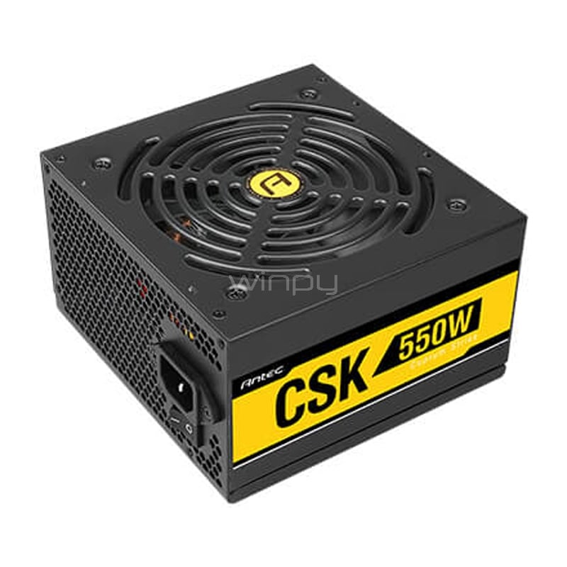 Fuente de Poder Antec Cuprum Strike CSK de 550W (Certificada 80+ Bronce, ATX)