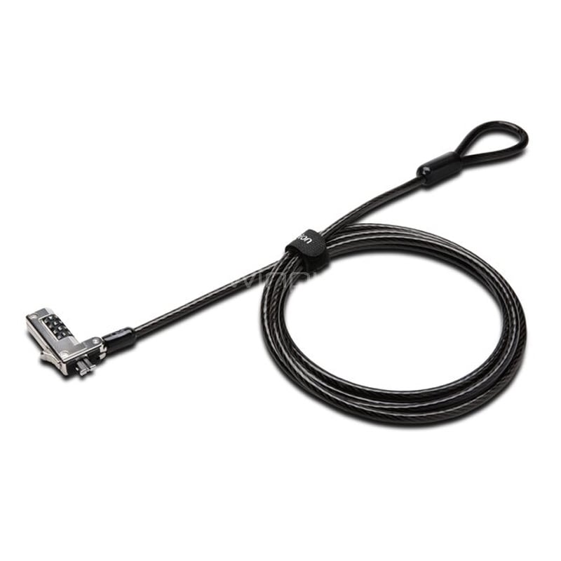 Candado de Seguridad Kensington para Portátil Ultrafinos y 2 en 1 (Combinación, Negro)