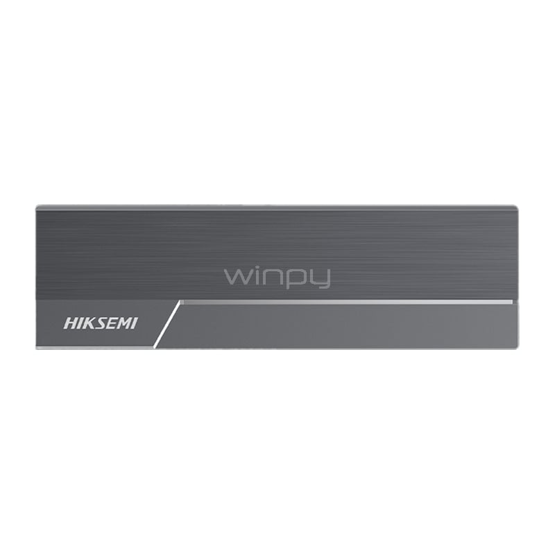 Cofre para SSD M.2 Hiksemi MDR1 Aura RGB (NVMe/SATA, USB-C, Gris)