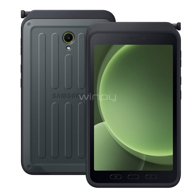 Tablet Samsung Galaxy Tab Active5 5G de 8“ + Protector (OctaCore, 6GB RAM, 128GB Internos, Android)