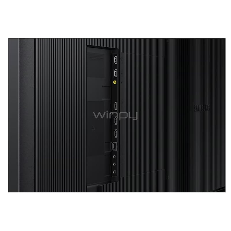 Pantalla Comercial Samsung Crystal UHD QBC de 65“ (VA, 4k, D-Port+HDMI, Wi-Fi/LAN, Vesa, Tizen SO)