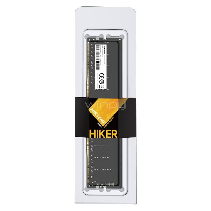 Memoria RAM Hiksemi Hiker de 4GB (DDR3, 1600MHz, DIMM)