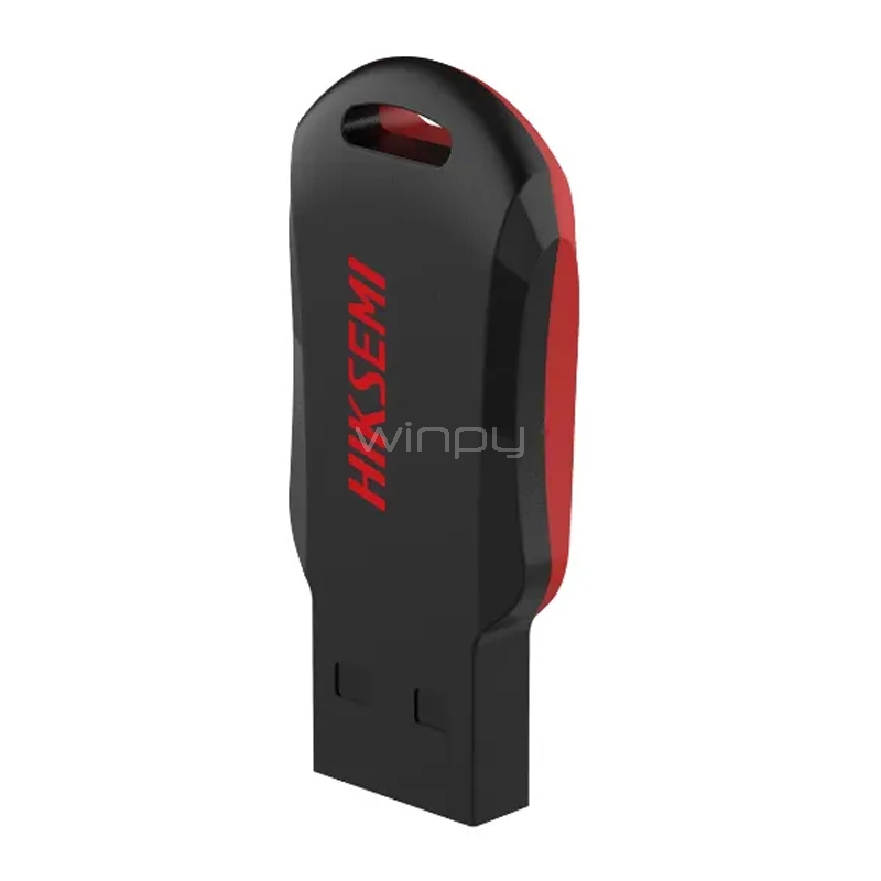 Pendrive Hiksemi RNB de 8GB (USB 2.0, Negro/Rojo)