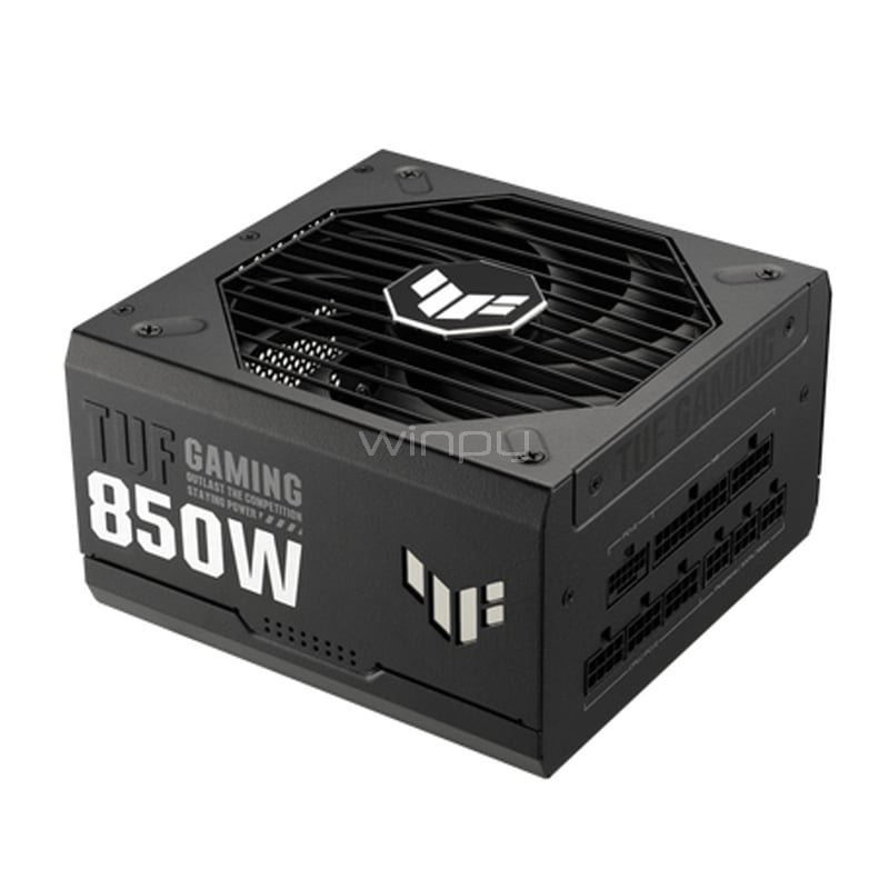 Fuente de Poder ASUS TUF Gaming de 850W (Full Modular, Certificada 80+ Gold, ATX 3.0)
