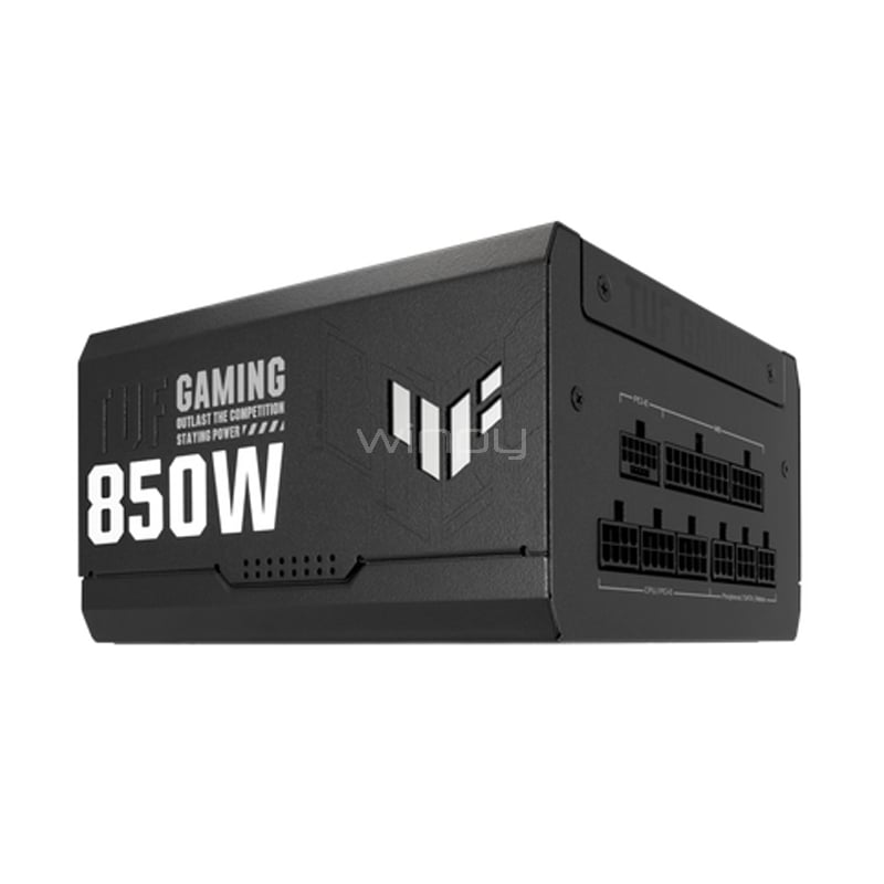 Fuente de Poder ASUS TUF Gaming de 850W (Full Modular, Certificada 80+ Gold, ATX 3.0)