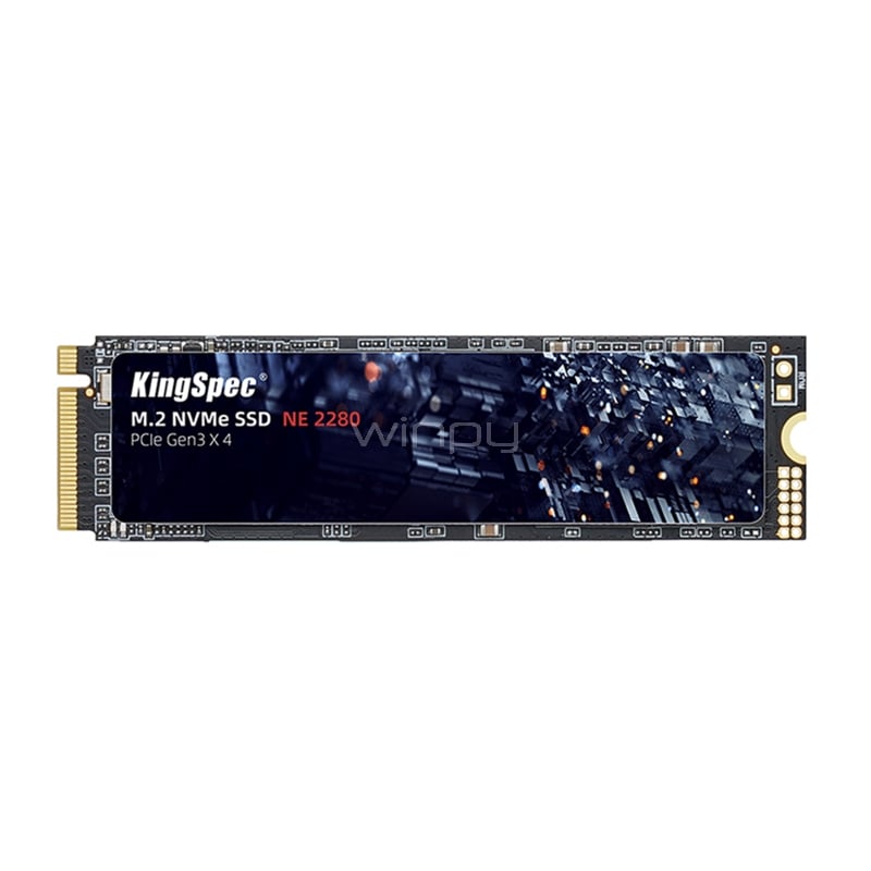 Unidad de Estado Sólido KingSpec NE de 1TB (NVMe 4.0, M.2 2280, Hasta 2400MB/s)