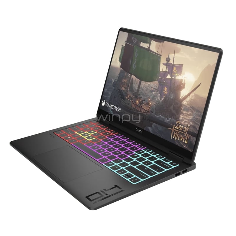 Notebook Gamer HP Omen 14-fb0001la de 14“ (Ultra 7 155H, RTX 4060, 16GB RAM, 1TB SSD, Win11)