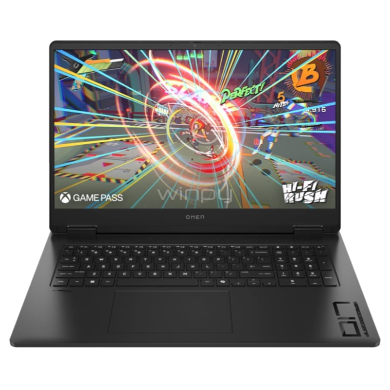 Notebook Gamer HP Omen 17-db0009la de 17“ (Ryzen 9 8945HS, RTX 4060, 32GB RAM, 1TB SSD, Win11)