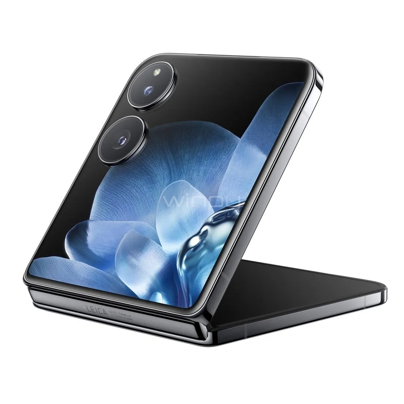 Celular Xiaomi MIX Flip EU de 6.86“ (Snapdragon 8 G3, 12GB RAM, 512GB Internos, Negro)