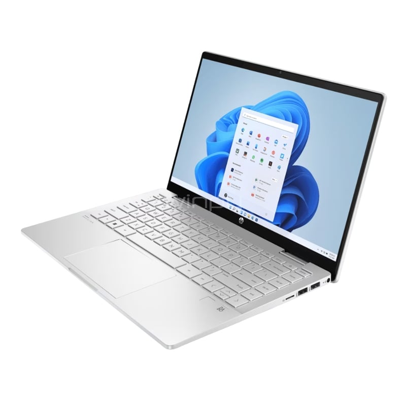 Notebook HP Pavilion x360 de 14“ Táctil (i3-1215U, 8GB RAM, 512GB SSD, Win11)