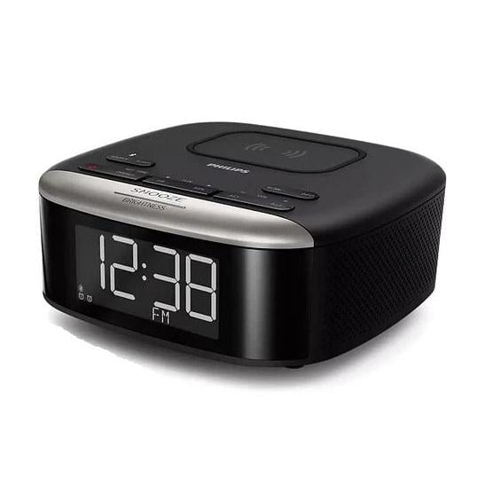 Reloj Despertador Philips TAR7606/37 (Bluetooth, FM, Carga Inalámbrica)