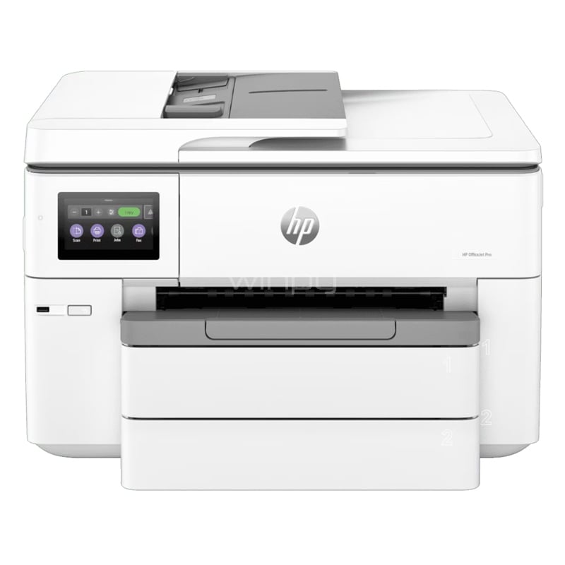 Multifuncional HP Officejet Pro 9730 (Tinta Color, 34ppm, 1200dpi, Wi-Fi/USB/Ethernet)