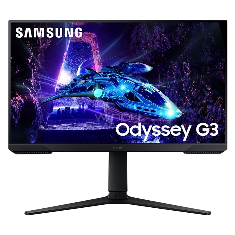 Monitor Gamer Samsung Odyssey G3 de 24“ (VA, Full HD, 180Hz, 1ms, DP+HDMI, FreeSync)