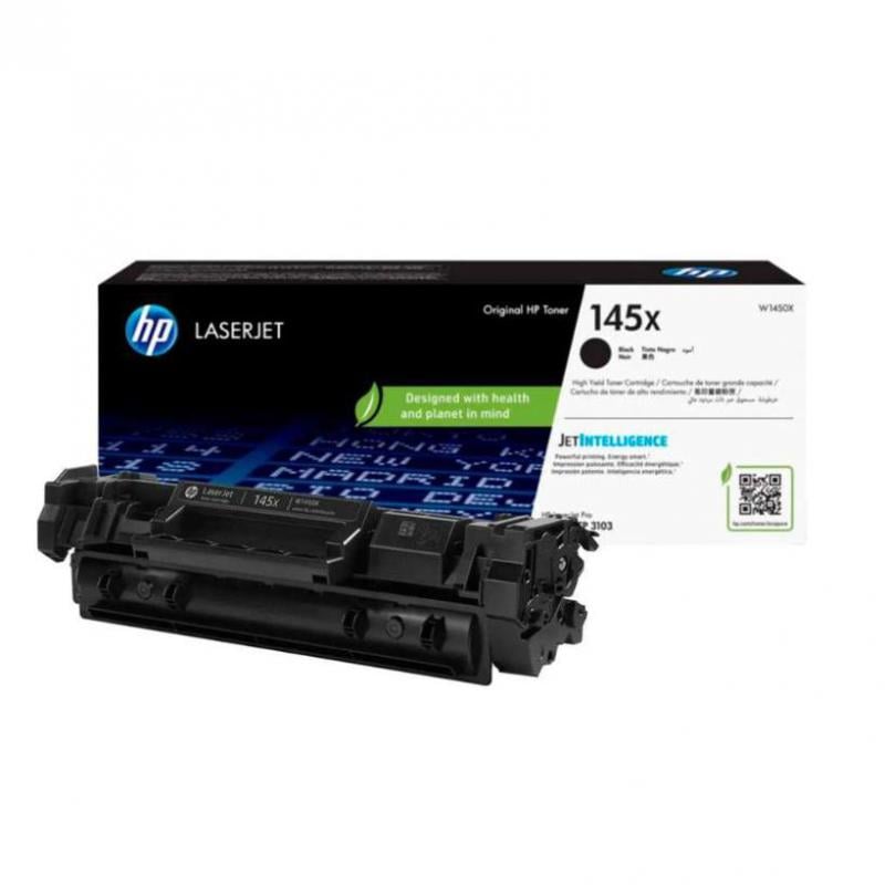 Tóner Original HP LaserJet 145X (Hasta 4000 páginas, Alta Capacidad, Negro)
