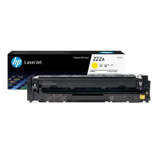 Tóner Original HP LaserJet 222A (Hasta 1200 páginas, Amarillo)