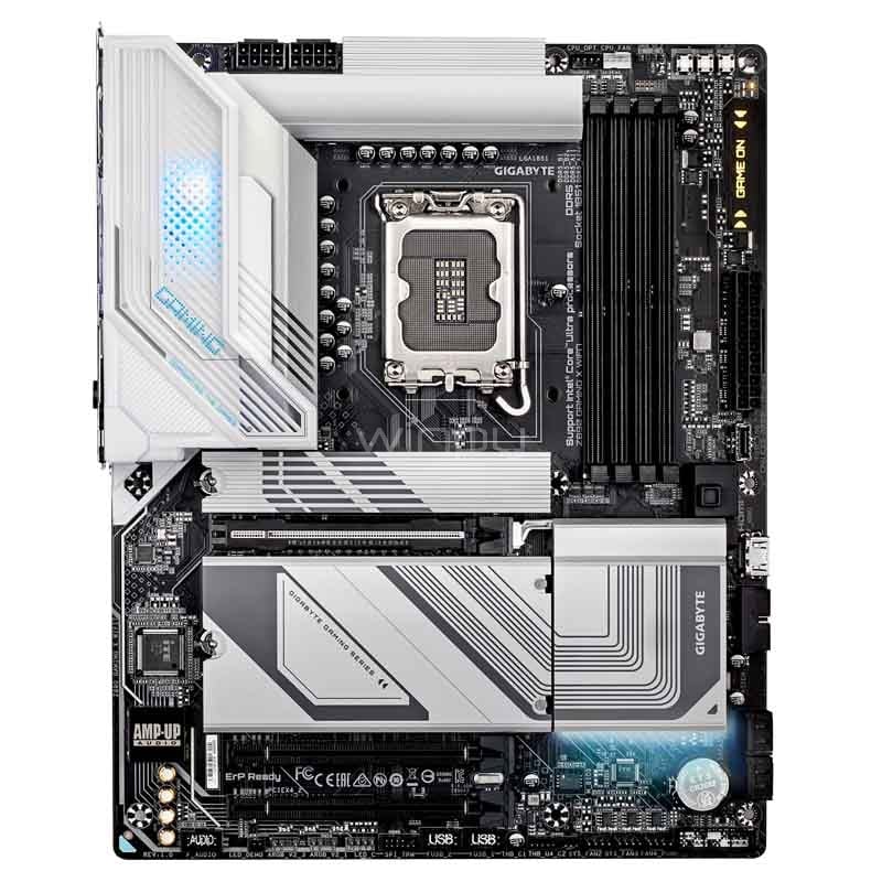 Placa Madre Gigabyte Z890 GAMING X WIFI7 (LGA1851, DDR5 5600/9600MHz, M.2 x4, ATX)
