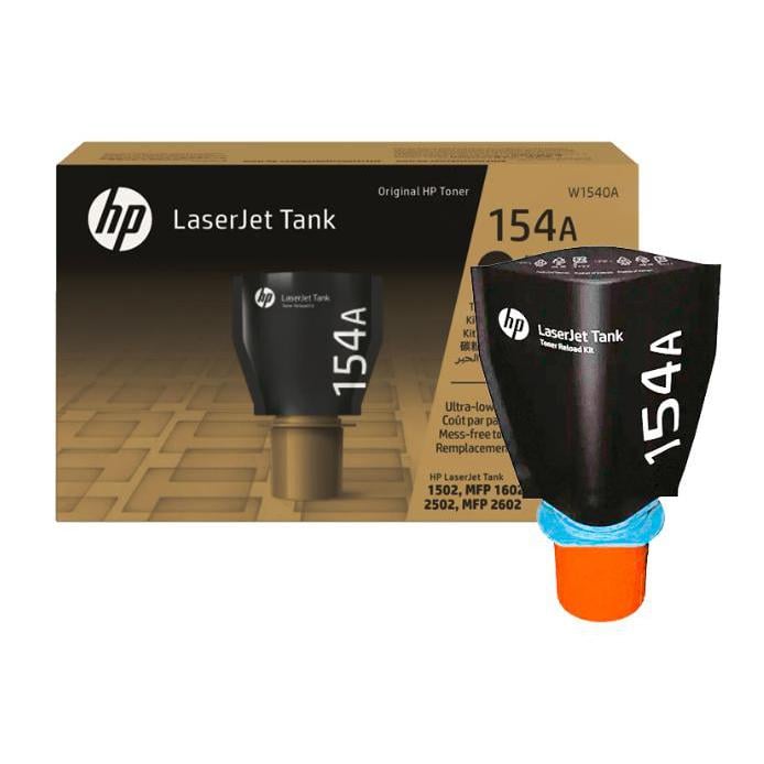 Kit Recarga Tóner HP LaserJet Tank 154A (2.500 páginas, Negro)