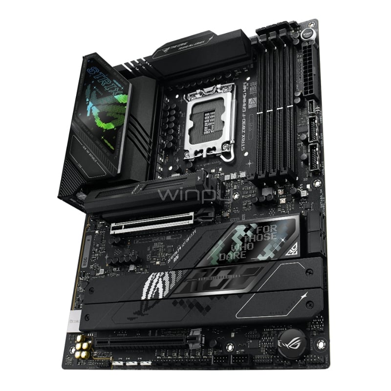Placa Madre ASUS ROG STRIX Z890-F GAMING WIFI (LGA1851, DDR5 8600MHz, M.2 x5, ATX)