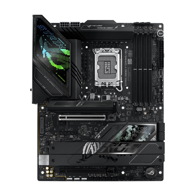 Placa Madre ASUS ROG STRIX Z890-F GAMING WIFI (LGA1851, DDR5 8600MHz, M.2 x5, ATX)