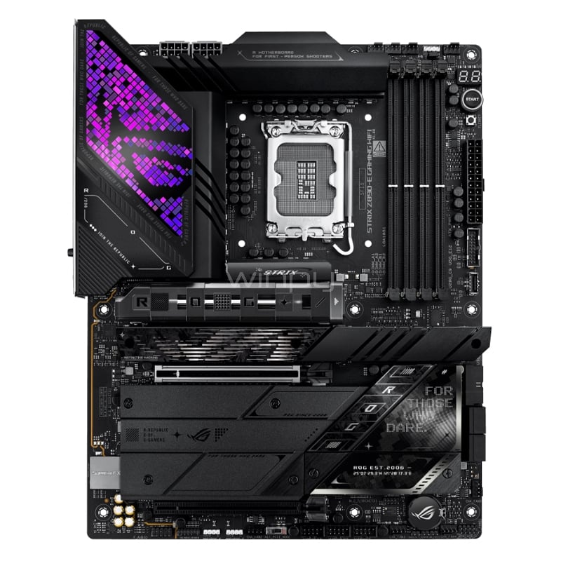 Placa Madre ASUS ROG STRIX Z890-E GAMING WIFI (LGA1851, DDR5 8800MHZ, M.2 x7, ATX)