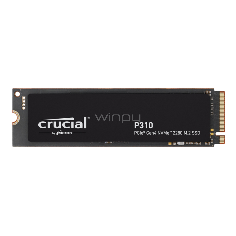 Unidad de Estado Sólido Crucial P310 de 500GB (NVMe 4.0, M.2 2280, Hasta 6600MB/s)