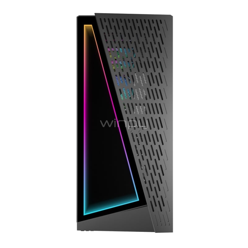 Gabinete Gamer GameMax Prism (ATX, Vidrio Templado, 3 Ventiladores ARGB)