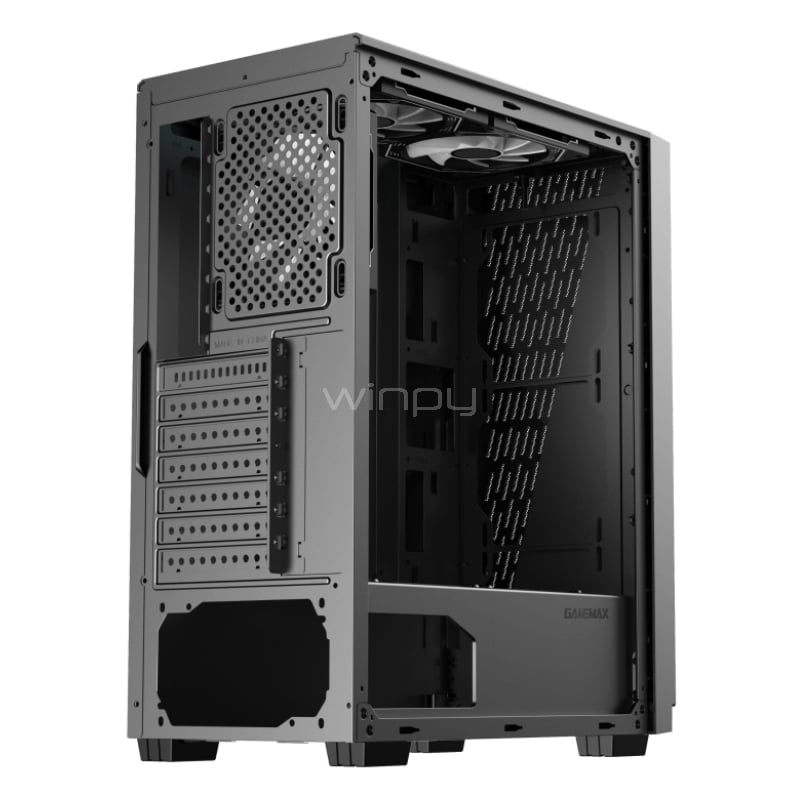 Gabinete Gamer GameMax Prism (ATX, Vidrio Templado, 3 Ventiladores ARGB)