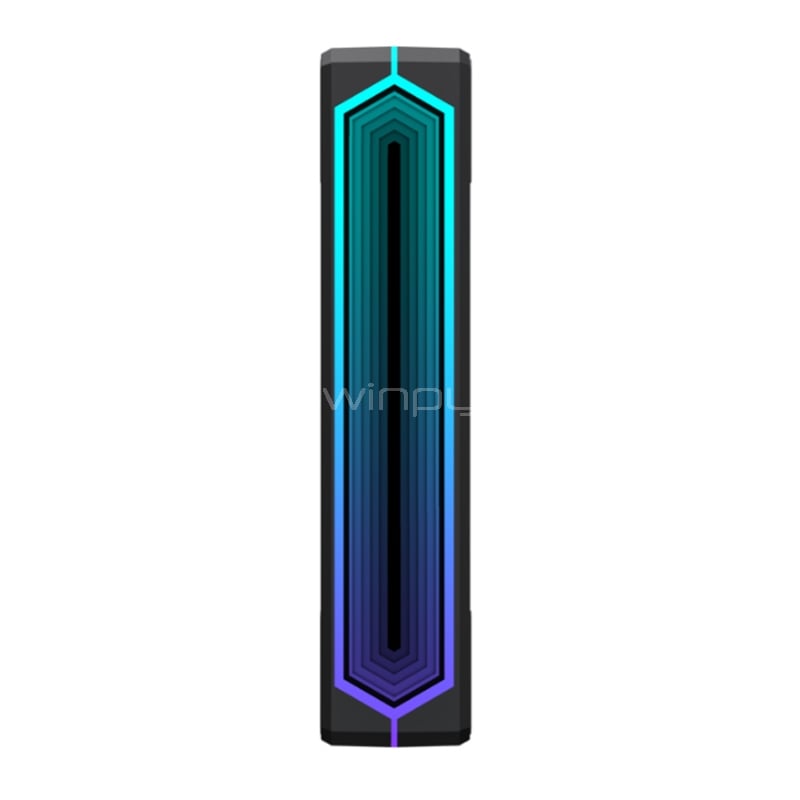 Ventilador GameMax FN12A-S8I ARGB (120mm, 1600rpm, PWM, Negro)