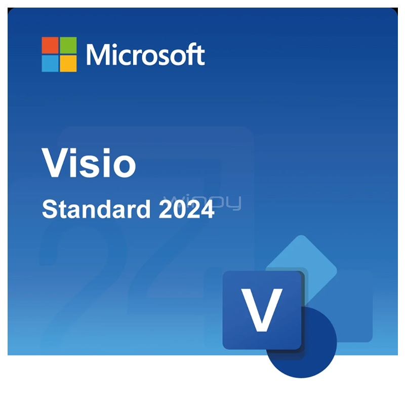 Licencia Microsoft Visio Standard 2024 (Descargable, MacOS/Windows)