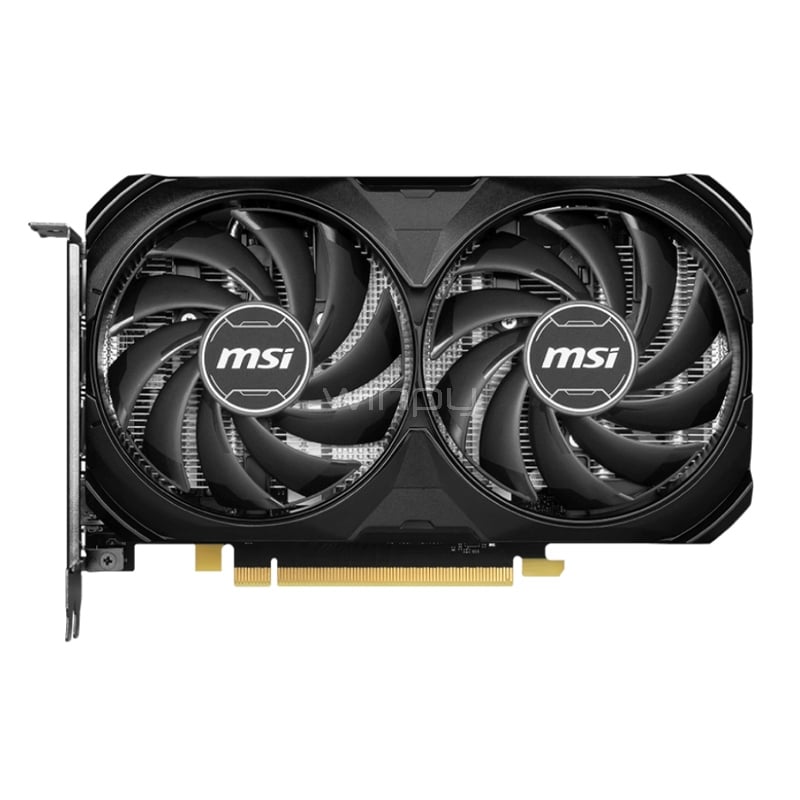 Tarjeta de Video MSI GeForce RTX 4060 Ti VENTUS 2X BLACK OC de