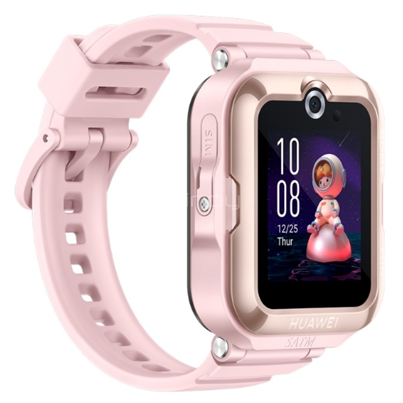 SmartWatch Huawei Watch Kids 4 Pro (5 MP, Videollamadas, GPS, Rosado)
