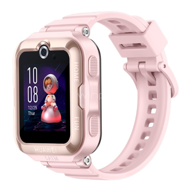 SmartWatch Huawei Watch Kids 4 Pro (5 MP, Videollamadas, GPS, Rosado)
