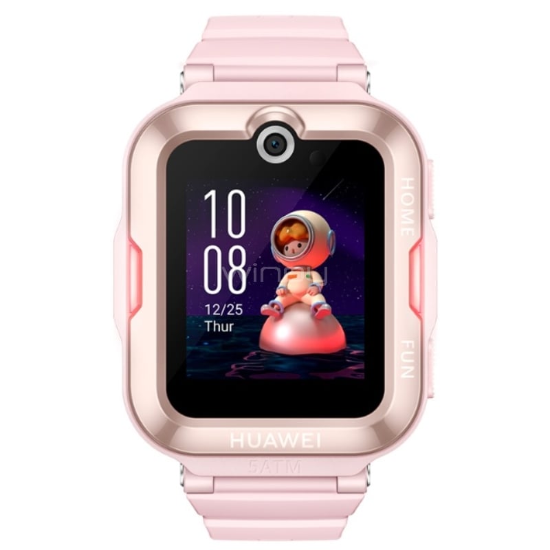 SmartWatch Huawei Watch Kids 4 Pro (5 MP, Videollamadas, GPS, Rosado)