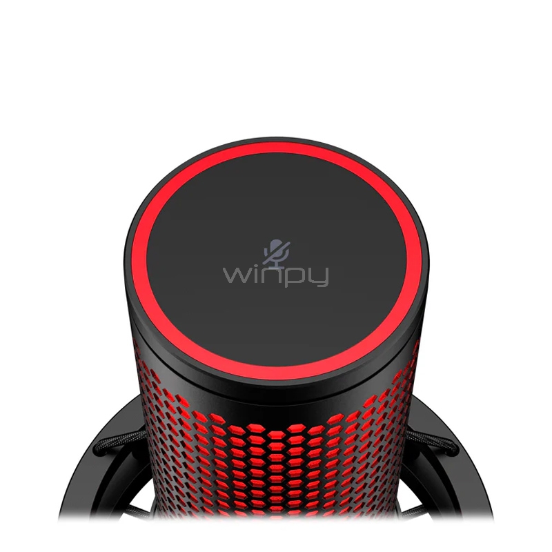Micrófono HyperX QuadCast 2 (USB, Cardioide, Negro)